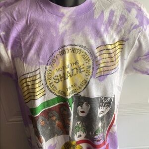 Kids Graphic Tee - Purple and White